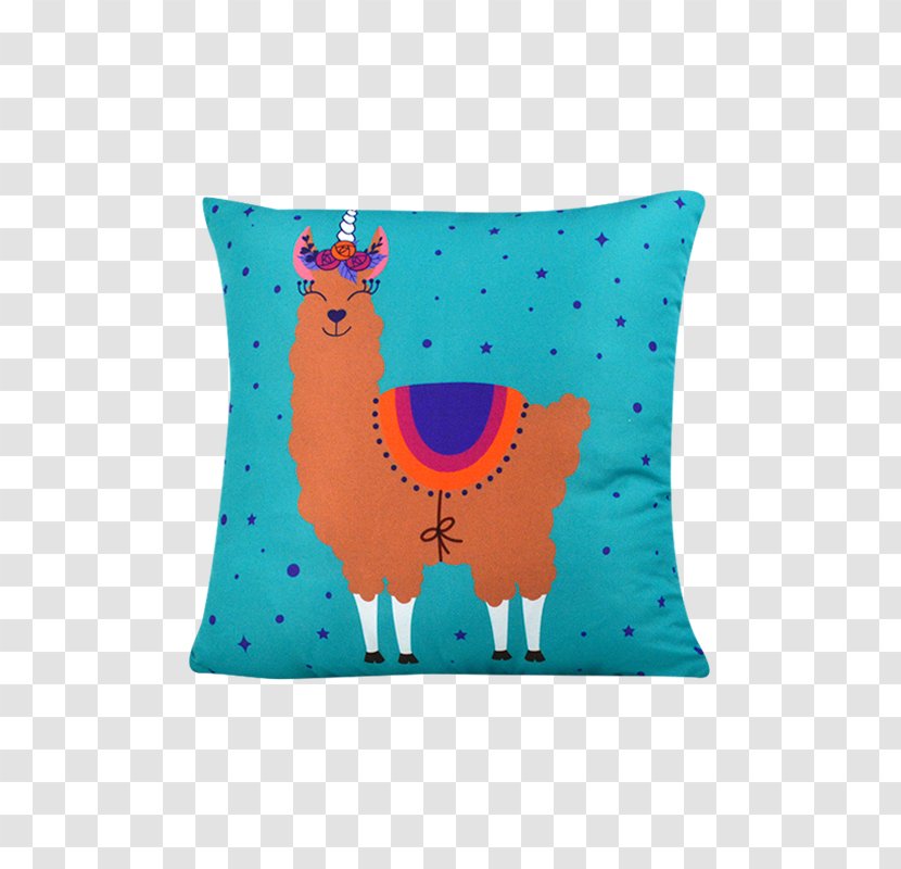 Cushion Simas Presentes Throw Pillows Retail Gift - Orange - Giraffidae Transparent PNG