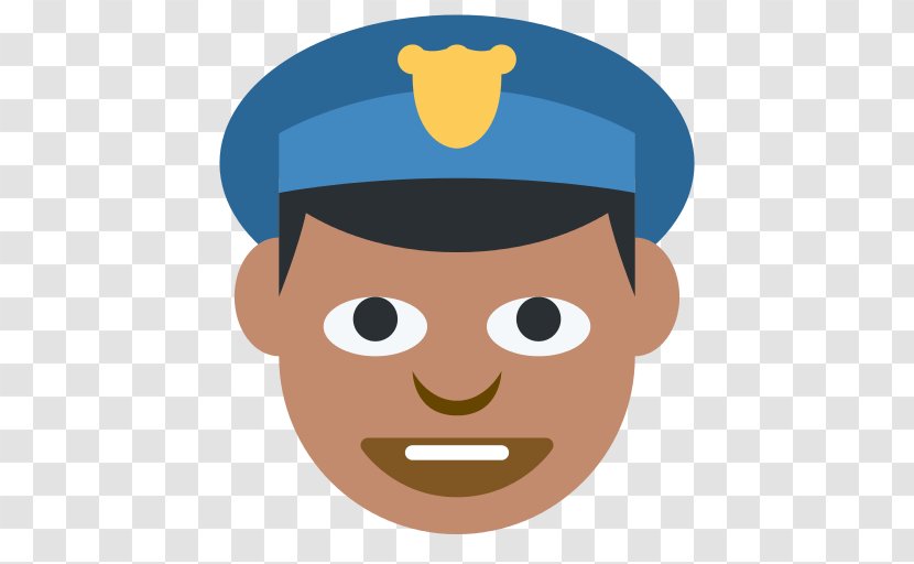 The Emoji Movie Social Media Police Officer - Vision Care - Policeman Transparent PNG