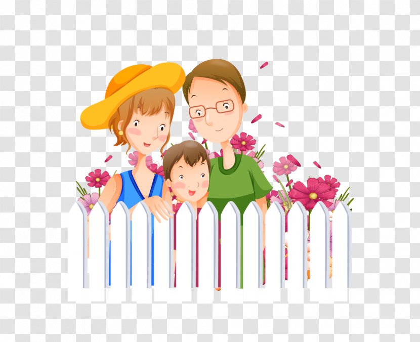 Cartoon Poster - Lollipop - Happy Family Transparent PNG