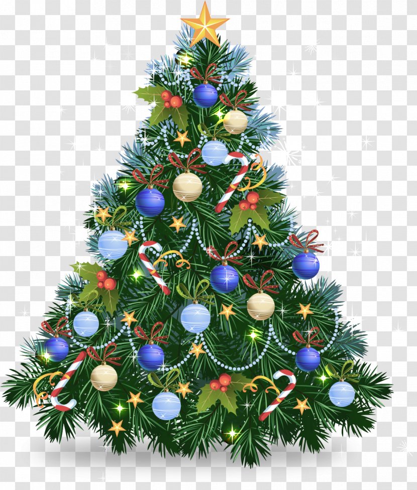 Candy Cane Christmas Tree - Fir - Creative Transparent PNG