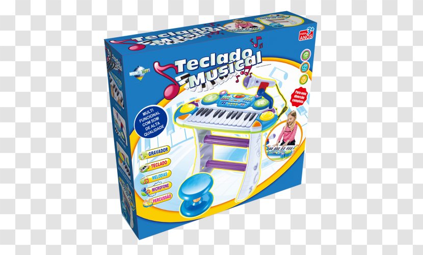Electronic Keyboard For Kids Musical - Frame - Teclado Transparent PNG