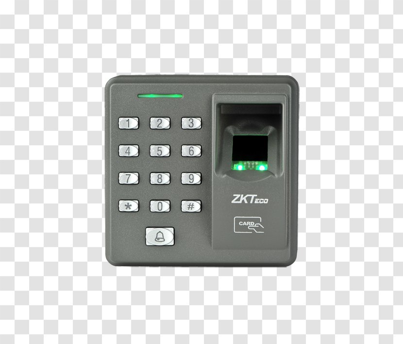 Access Control Zkteco Biometrics Fingerprint Time And Attendance - Biometric Device - ACCESS CONTROL Transparent PNG