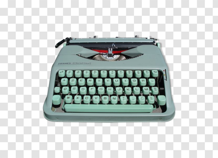 Typewriter Computer Keyboard Machine Hermes Baby Hermès - Polybutylene Terephthalate Transparent PNG