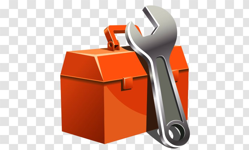 Toolbox Wrench - Cartoon Transparent PNG
