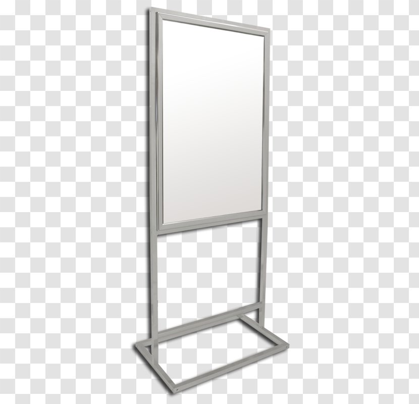 Standee Poster Display Stand Advertising - Window Transparent PNG