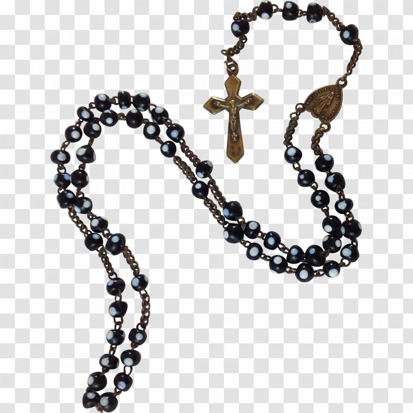Prayer Beads Rosary Glass - Chain - Jewellery Transparent PNG