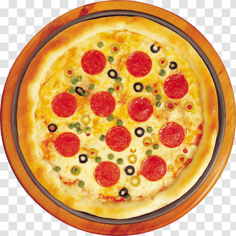 Pizza Italian Cuisine Clip Art Openclipart - Cheese Transparent PNG
