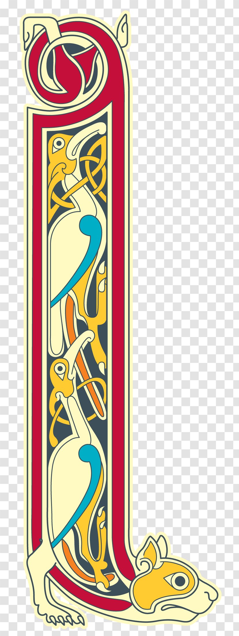 Lindisfarne Gospels Book Of Kells Illuminated Manuscript Insular Art - Medieval Transparent PNG