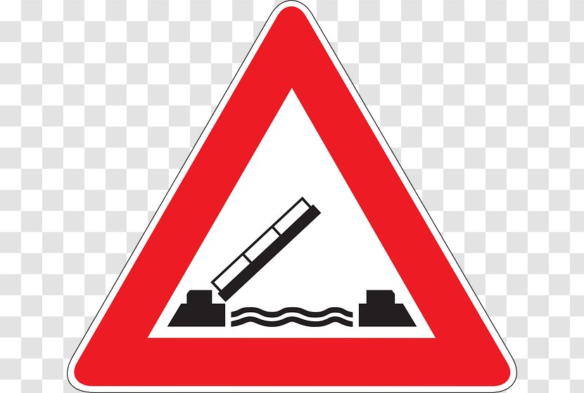Traffic Sign Warning Speed Bump Road - Signage - Car On Transparent PNG