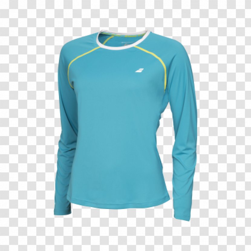 Long-sleeved T-shirt Babolat Tennis Clothing - Jacket - Long Sleeve Transparent PNG