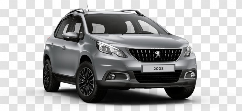 Peugeot 2008 Style PureTech 82 Sport Utility Vehicle Car PEUGEOT 208 Transparent PNG