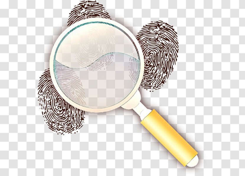 Magnifying Glass Drawing - Crime Scene Transparent PNG