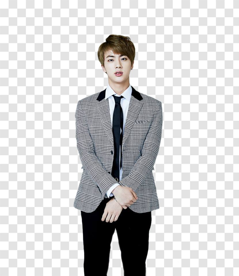 Jin BTS Suit K-pop - Business Transparent PNG