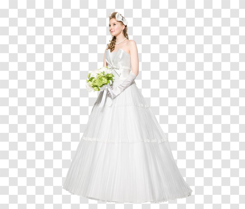 Wedding Dress Bride White Wallpaper - Bridal Party Transparent PNG