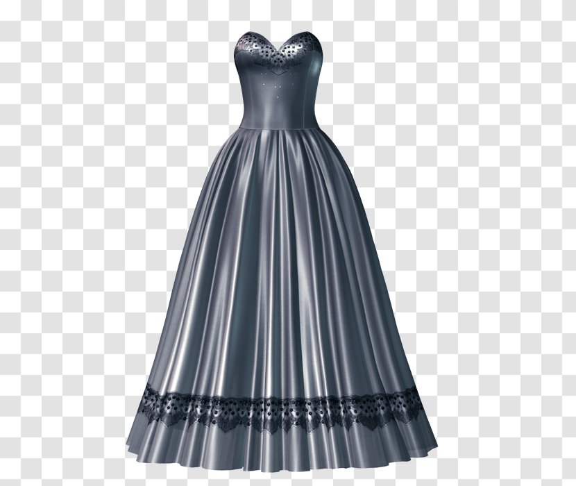 Little Black Dress Gown Clothing Wedding - Neck Transparent PNG