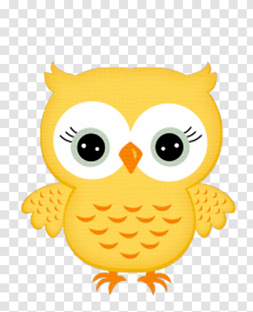 Baby Owls Desktop Wallpaper Clip Art - Orange Transparent PNG