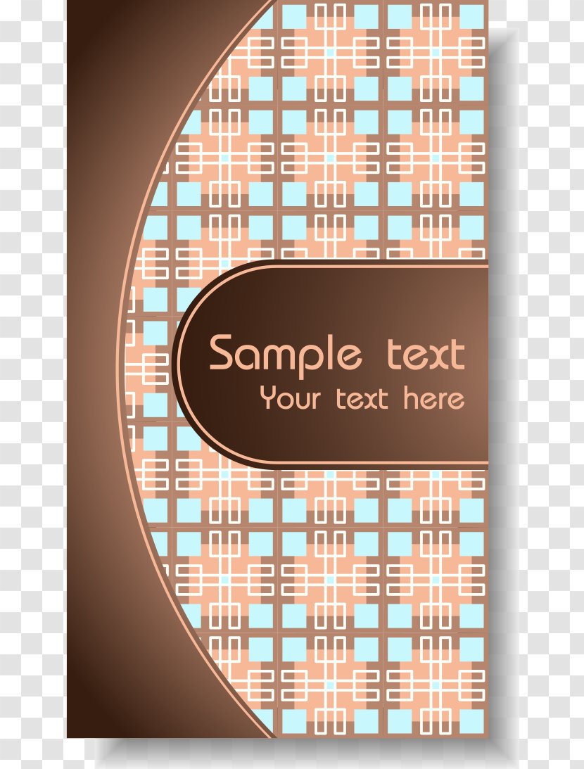 Graphic Design Business Card Pattern - Text - Background Transparent PNG