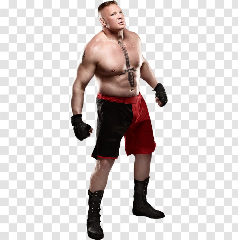 Brock Lesnar Extreme Rules Boxing Professional Wrestler Trunks - Heart Transparent PNG