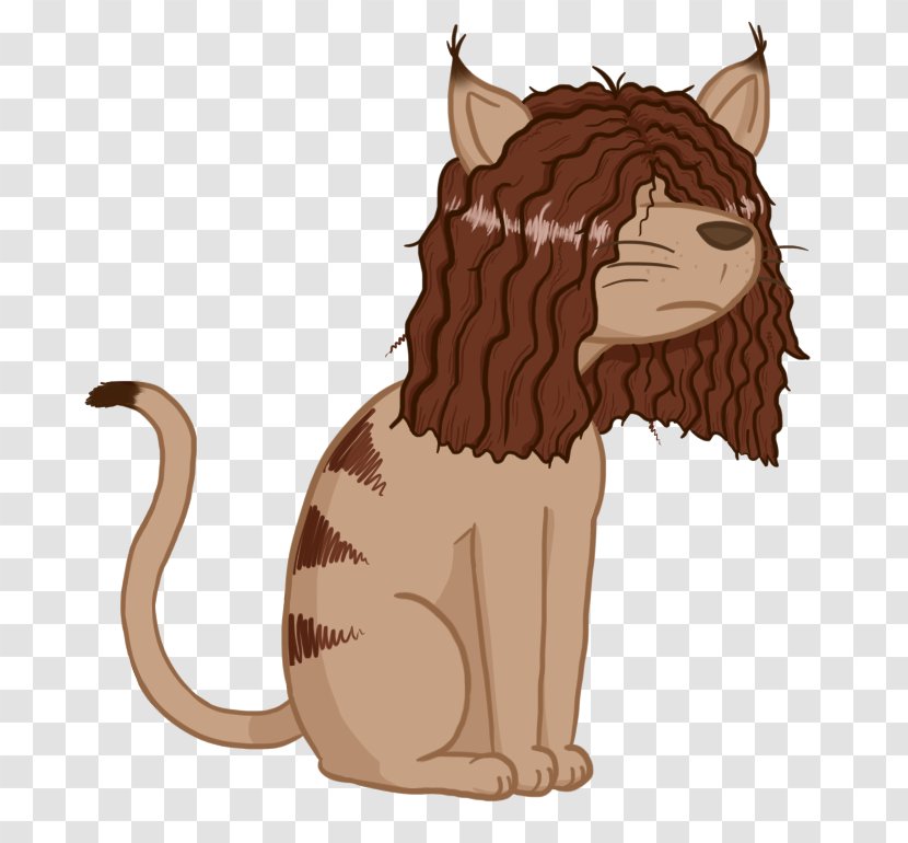 Big Cat Lion Cartoon - Cats Transparent PNG