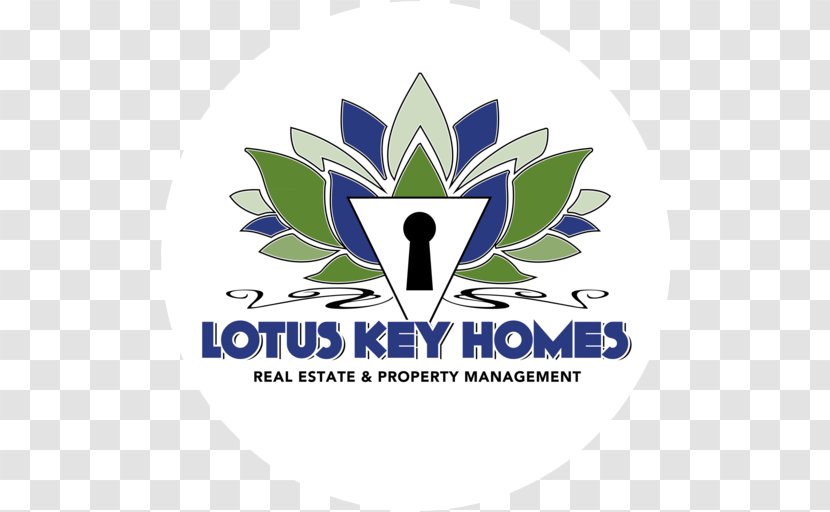 Lotus Key Homes Real Estate Property Management Agent Business - Logo Transparent PNG