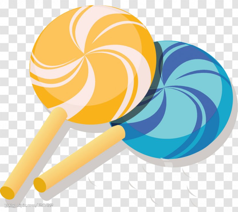 Lollipop Cartoon - Sugar Painting Transparent PNG