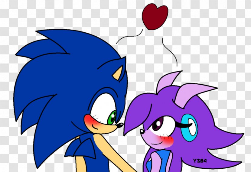 Sonic The Hedgehog Drive-In DeviantArt Purple Violet - Heart - Lilac Transparent PNG