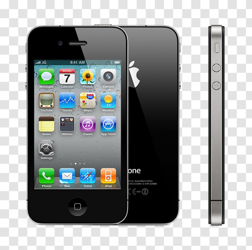 IPhone 4S 5 3GS X - Smartphone - Apple Transparent PNG