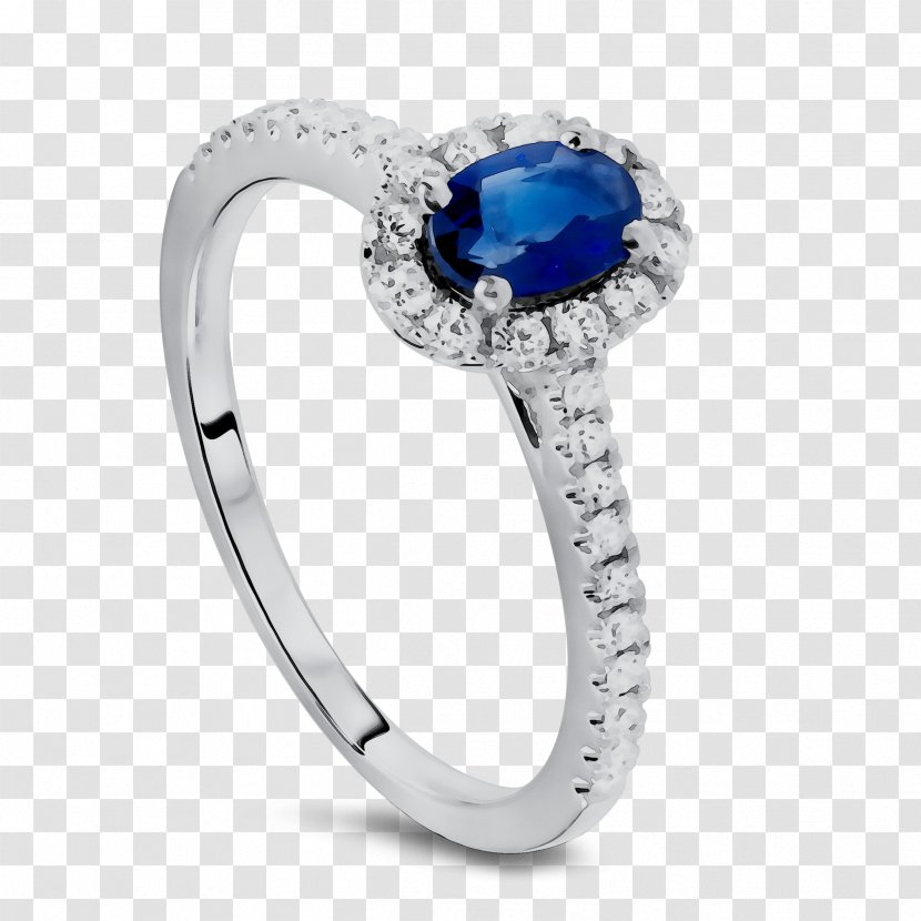 Sapphire Ring Body Jewellery Diamond - Electric Blue Transparent PNG