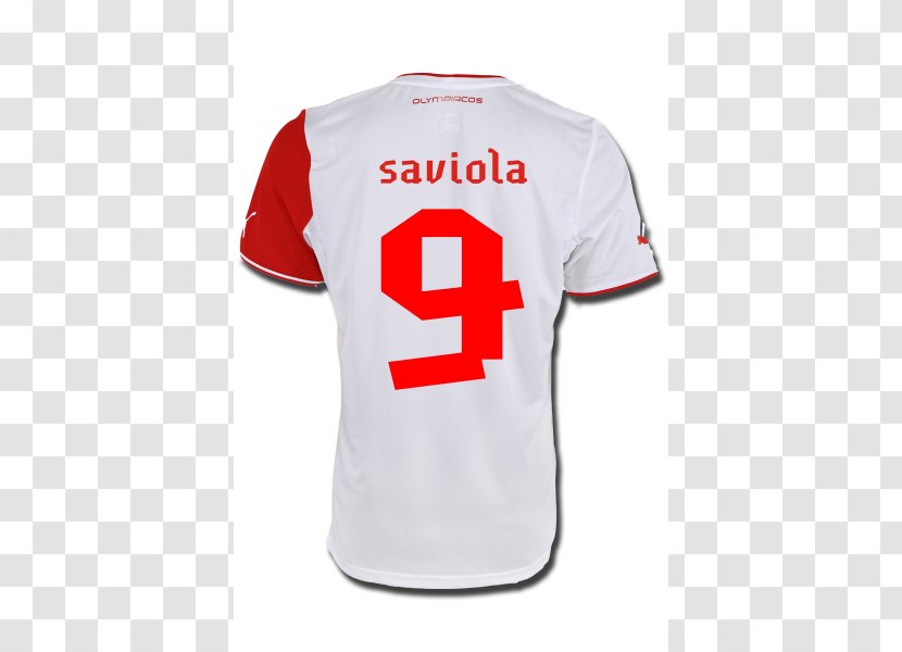 Olympiacos F.C. 2013–14 Superleague Greece Sports Fan Jersey Sevilla FC Football - White Transparent PNG