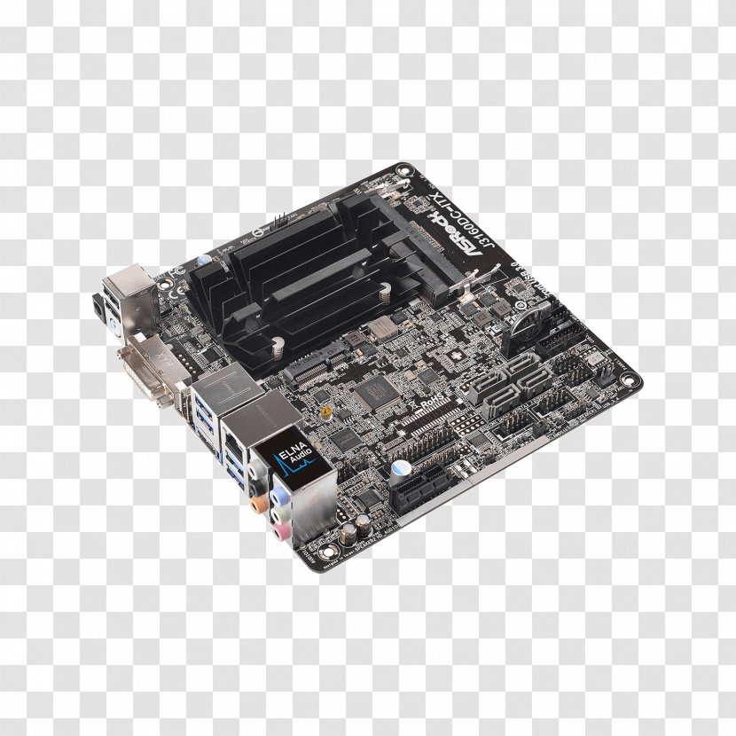 Intel Asrock 16gb Ram Motherboard Cpu Combo Sodimm Na J3160dcitx Mini-ITX - Miniitx Transparent PNG
