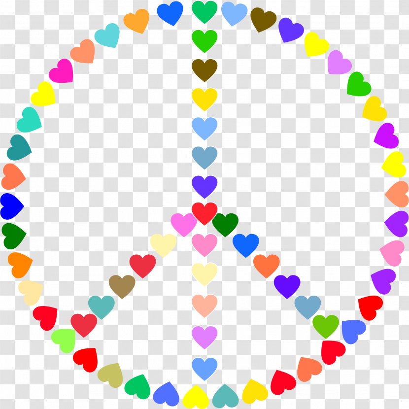 Peace Symbols Free Content Clip Art - Heart - Peaceful Signs Cliparts Transparent PNG
