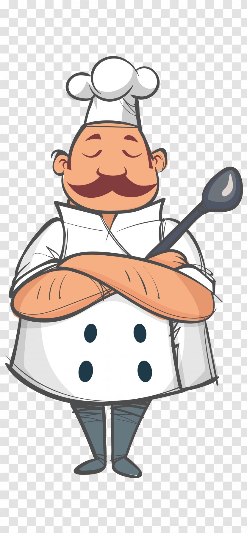 Illustration Image Cartoon Vector Graphics - Chef Transparent PNG