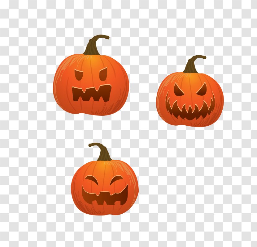Jack-o-lantern Halloween Download Pumpkin - Cartoon Transparent PNG