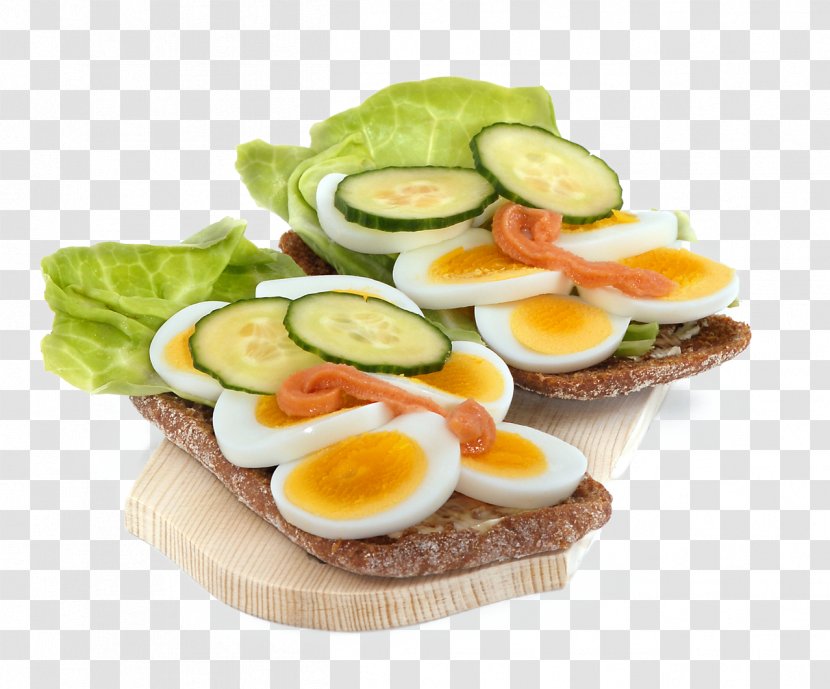 Egg Sandwich Food Eating Vegetable - Recipe - Cucumber Yolk Transparent PNG