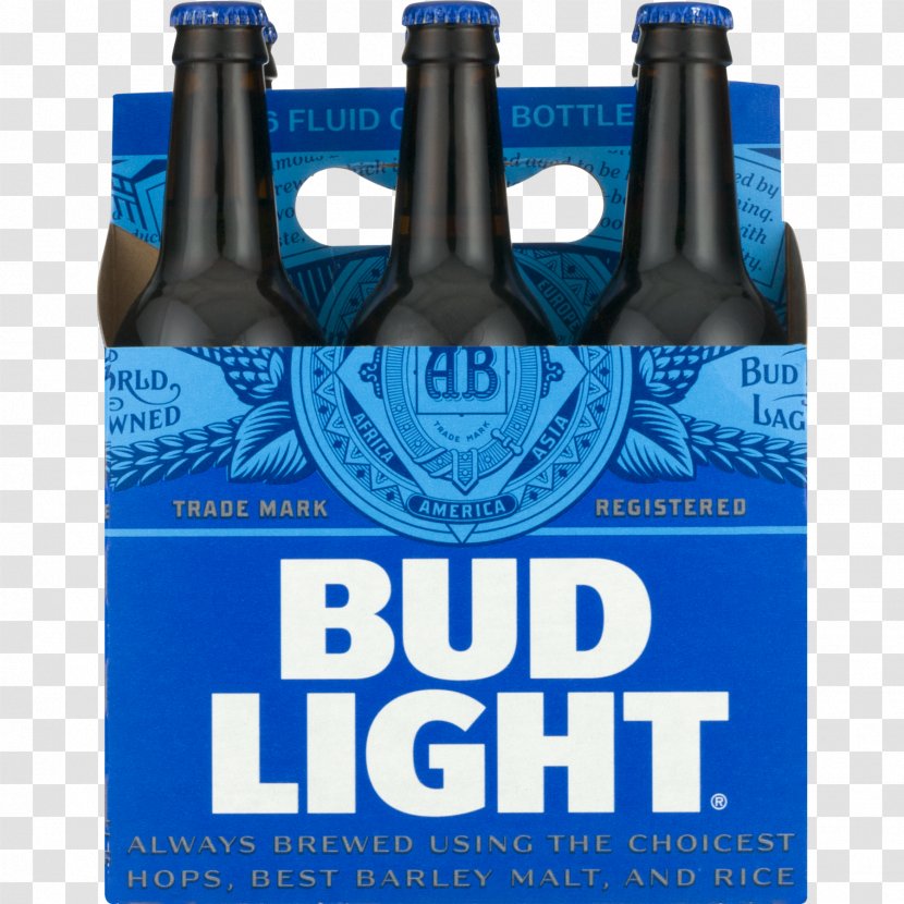 Budweiser Beer Lager Bottle Drink Can - Brewing Grains Malts - 16 Oz Transparent PNG