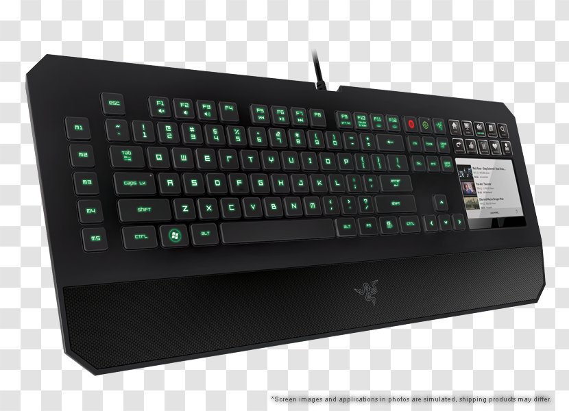 Computer Keyboard Gaming Keypad Razer DeathStalker Ultimate Inc. User Interface - Input Device Transparent PNG