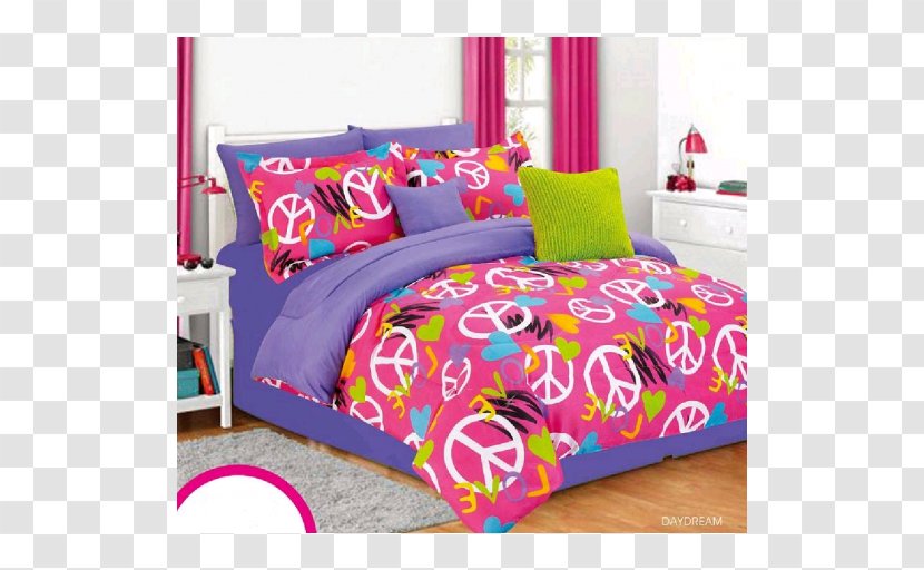 Bed Sheets Mattress Comforter Bedding Quilt - Pink Transparent PNG