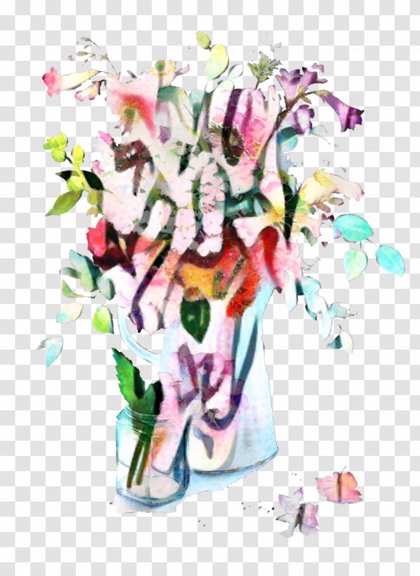 Floral Design Cut Flowers Vase Flower Bouquet - Plant Transparent PNG