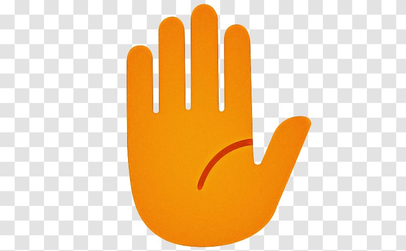 Orange Emoji - Logo Thumb Transparent PNG