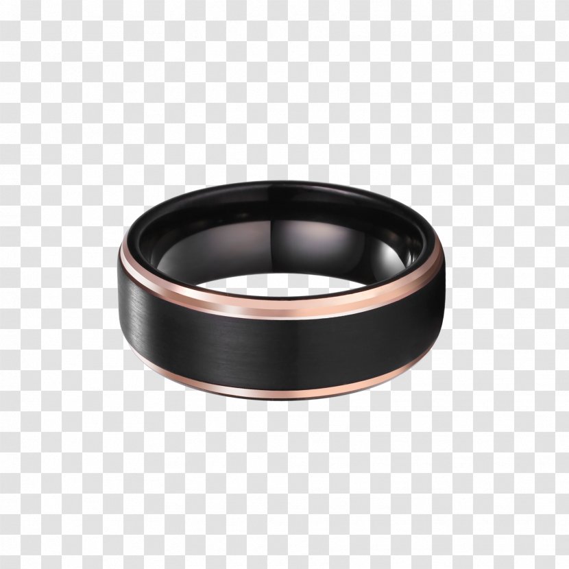 Wedding Ring Silver Tungsten Carbide - Plating Transparent PNG