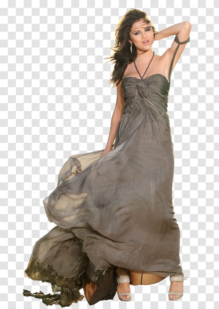 Selena Gomez A Year Without Rain Cocktail Dress Gown - Heart Transparent PNG
