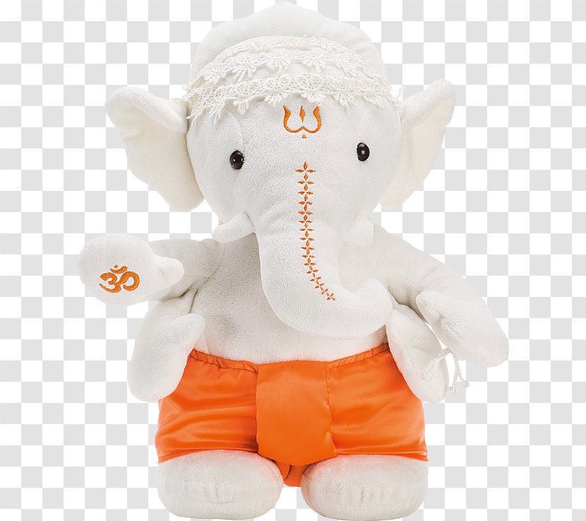 Stuffed Animals & Cuddly Toys Ganesha Plush Wisdom - Orange Transparent PNG