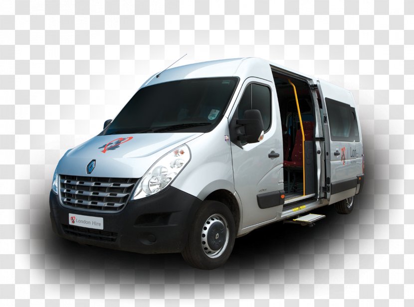 Compact Van Renault Master Car - Driving Transparent PNG