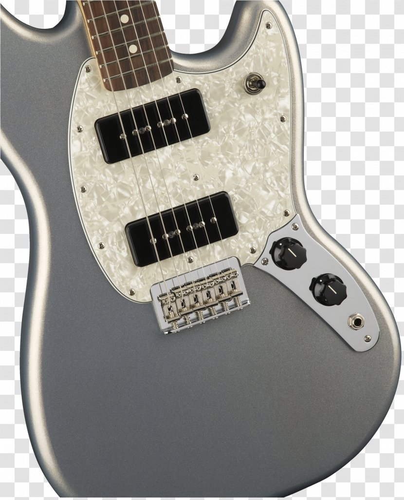 Acoustic-electric Guitar Bass Fender Mustang - Acoustic - Electric Transparent PNG