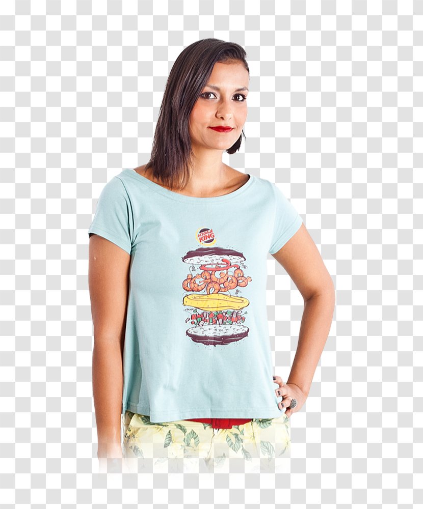T-shirt Acarajé Fast Food Sleeve Shoulder - T Shirt Transparent PNG