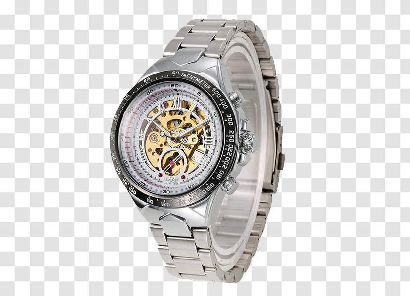 Mechanical Watch Skeleton G-Shock Dial - Individual Men - Elegant Women Transparent PNG