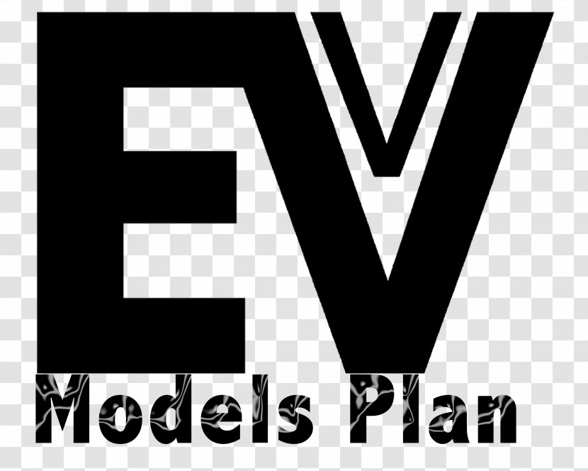 Elya Van Vuuren Models Logo Brand - Black - Model Agency Transparent PNG