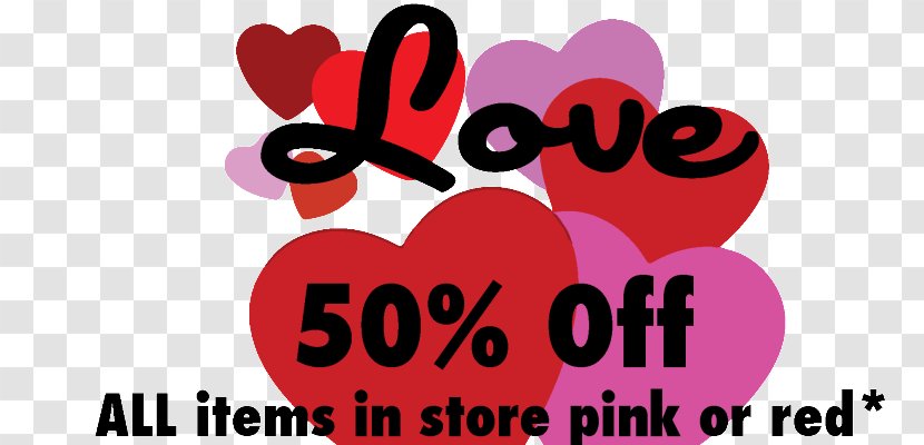 Logo Valentine's Day Brand Pink M Font - Watercolor - Valentines Sale Transparent PNG