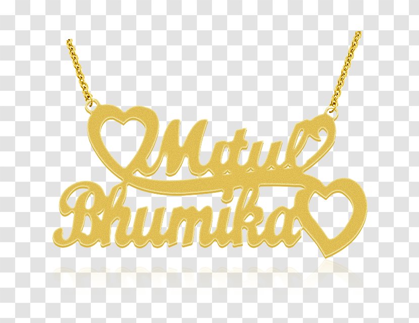 Necklace Charms & Pendants Gold Name Plates Tags - Jewelry Wire - Silver Transparent PNG