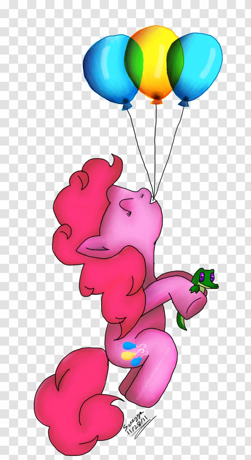Vertebrate Balloon Pink M Clip Art - Watercolor - Pie Transparent PNG